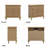 Traditional 28.3''W 3-Drawer Solid Wood Nightstand With Built-In Outlets And Pull-Out Shelf, Mid-Century Rustic End Table With Charging Station, Modern Wooden Side Table For Bedroom, Living Room, Fully Assembled(Set of 2)-83135433