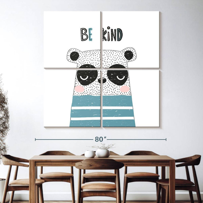 Be Kind Inspirational, 74" H x 74" W