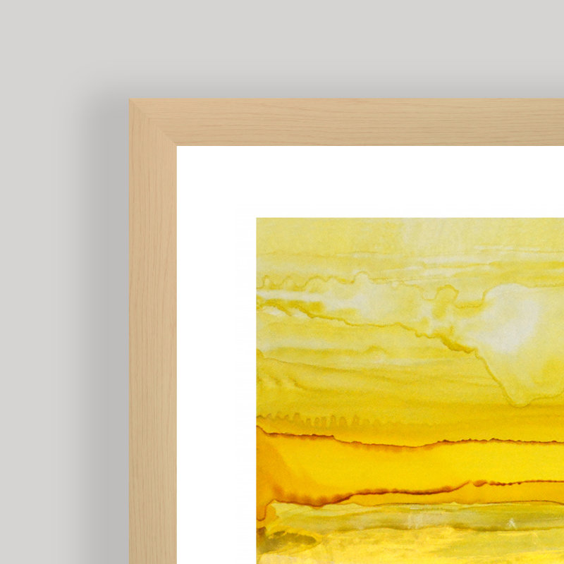 «New Sunset I / II» par Norman Wyatt Jr., ensemble de 2 reproductions d'art sur toile, H 30 po x l 40 po, Toile tendue