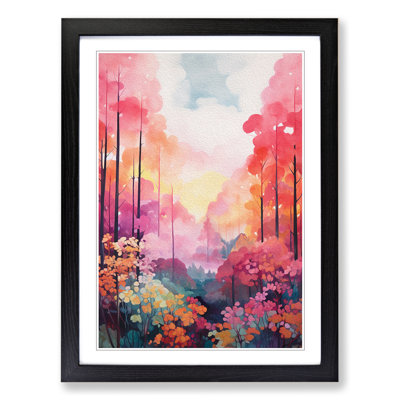 Single Picture Frame Print on Wood