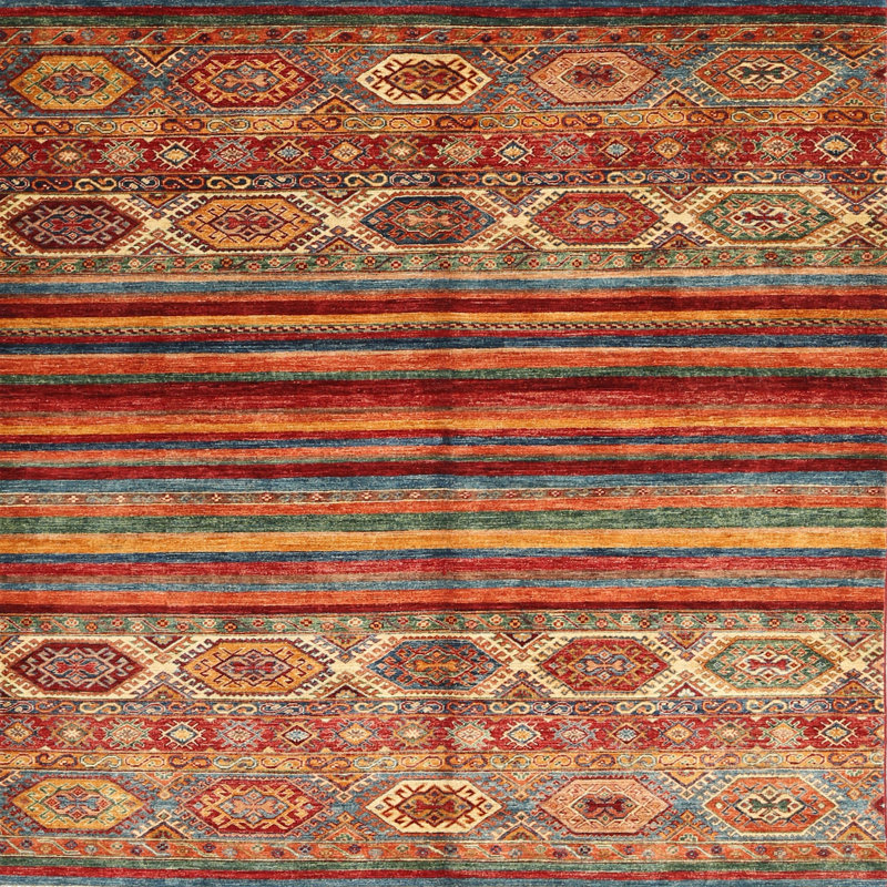 Tapis rouge Southwestern, Carré 8 pi