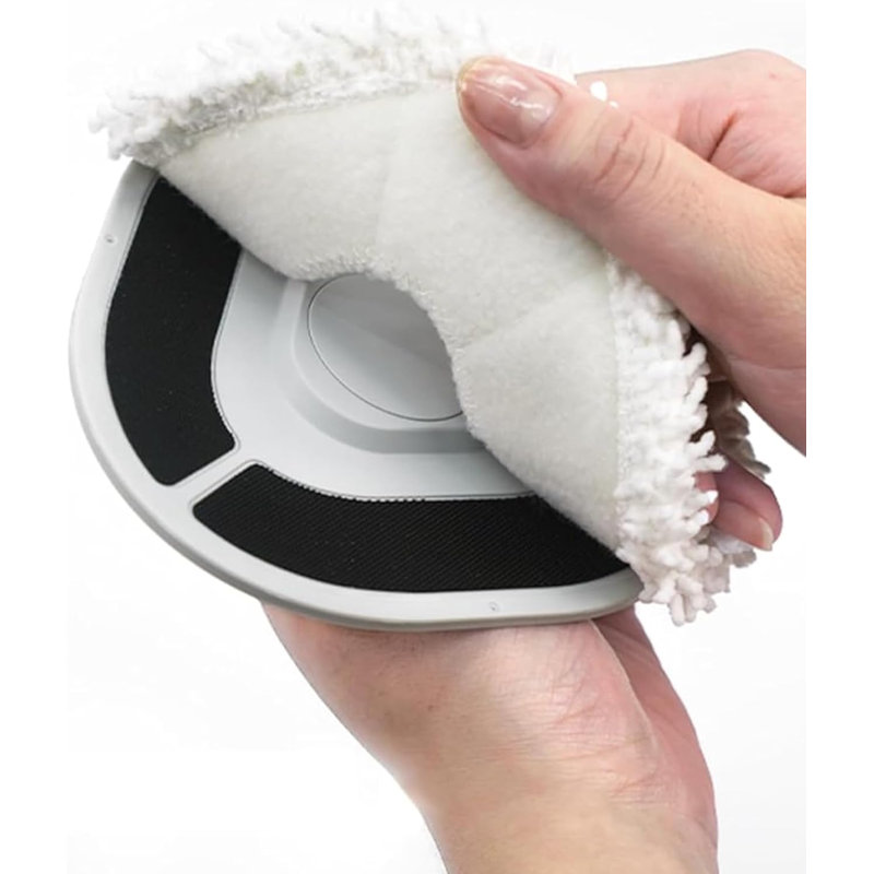 Narwal Mop Pad Pair for Freo Z, Z10 Ultra and X Ultra Robot Vacuum Cleaner - Durable, Absorbent, Mop Cloth Replacement Washable Pads for Floor Cleaning
