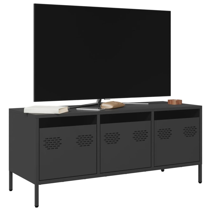 Ayele Unfinished TV Stand for TVs up to 24", 101.5cm, Black