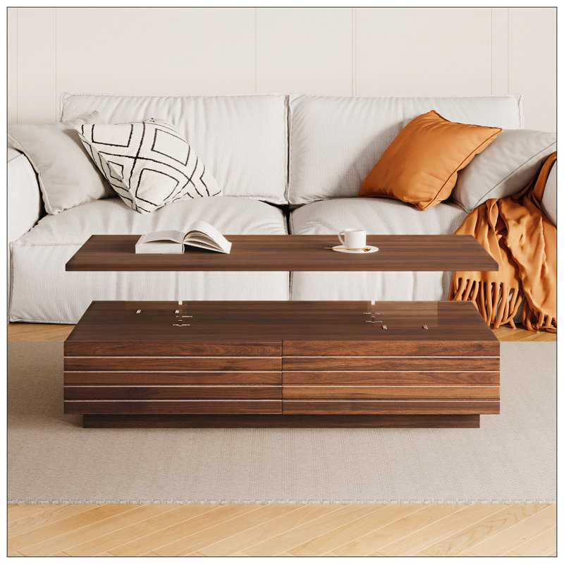 Table basse, Noyer
