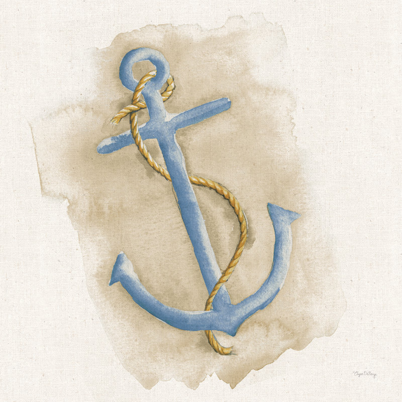 New Horizons III par Elyse DeNeige - Peinture, H 12 po x l 12 po, Encadrement argenté, Non