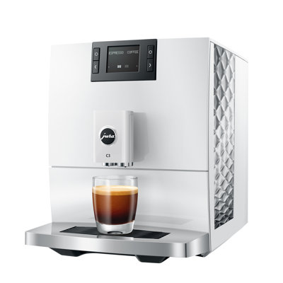 C3 Coffee And Espresso Machine, Piano White