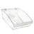 Large Deep Bin Tray Kit with Adjustable Dividers, up to 3 Compartments for Pegboard or Slatwall, 2-Pack