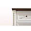 Commode à 5 tiroirs de style campagnard avec base en bois, commode rustique en bois, rangement pour commode pour la chambre à coucher, le salon, belle et robuste