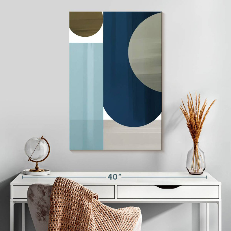 Avery Blue III, 30" H x 20" W