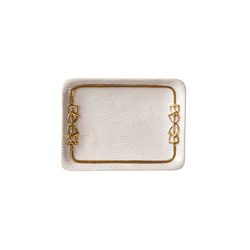 Villari Gold Soap Dish