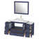 Karson 60'' Single Bathroom Vanity with Engineered Marble Top with Mirror