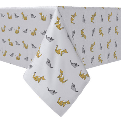 Rectangular Cotton Twill Tablecloth