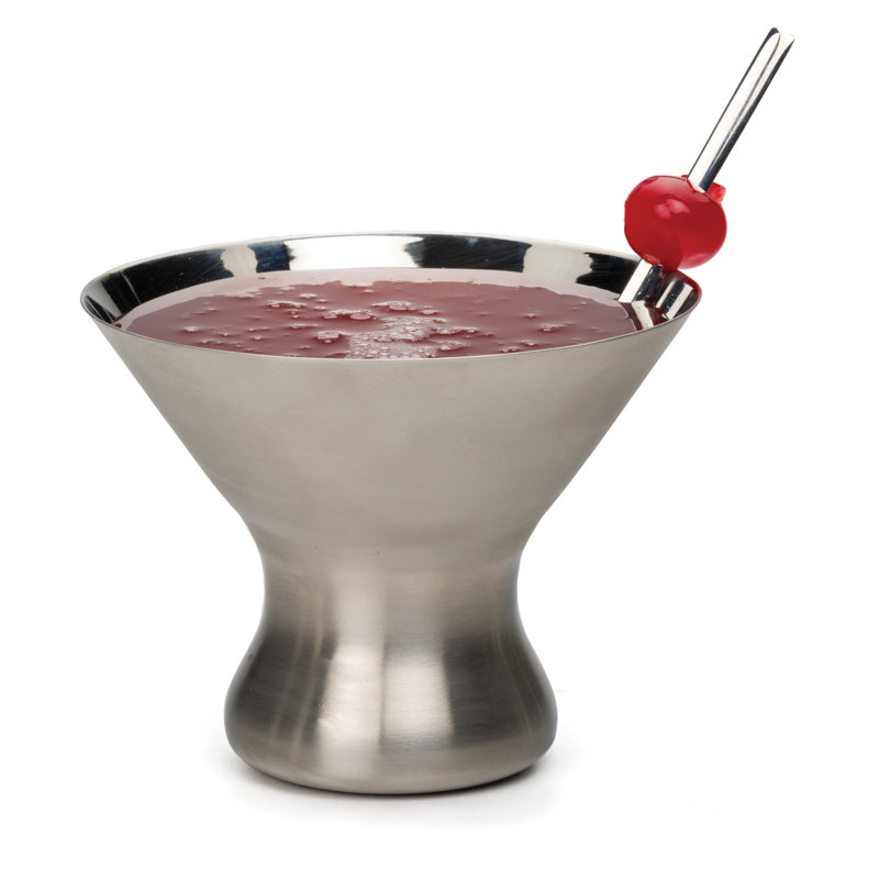 Verre à martini en acier inoxydable 4 oz Rochard