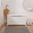 Flip Top Wooden  Storage Bench，Wooden Toy Box Storage with Safety Hinged