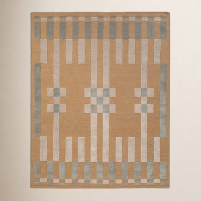 Kyla Hand-Tufted Plaid Rug