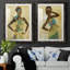 Tribal Vision I - ensemble de 2 peintures-2120392344-2120392348