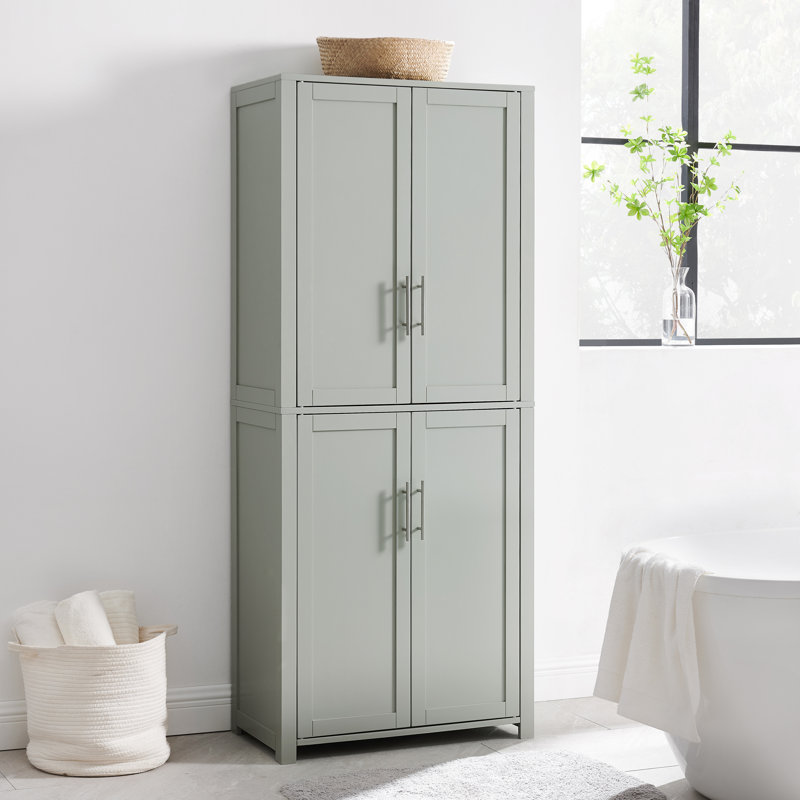 Allura 67'' Kitchen Pantry, Gray
