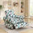 Electric Power Lift Recliner With Vibration Massage And Lumbar Heating, Gray, For Ultimate Relaxation And Comfort
