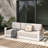 Outdoor Patio Sofa With Cushions-440270187