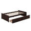 Lit simple avec rangement, lit de jour en bois avec tiroirs de rangement, lit capitaine fonctionnel pour les petites pièces-1162368068