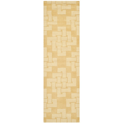 Martha Stewart Hand Tufted Wool Pile Geometric Rug