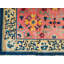 Tapis art déco rose antique