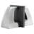 Apostrophe Modern & Contemporary Aluminum Concrete Agate Non-Skid Bookends Bookend