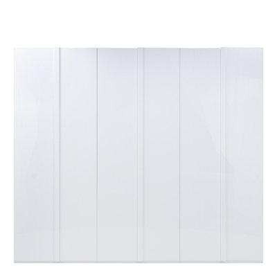 Italia 6 Door Manufactured Wood Wardrobe