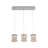 Tidwell 3 - Light Chrome Kitchen Island Pendant