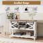 Console Table for Entryway, 2-Tier Entry Table with Storage, 43.3" Narrow Console Tables for Living Room, Small Hallway Table