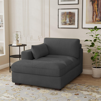 Stoneville 106.7Cm Square Arms Sofa & Chaise
