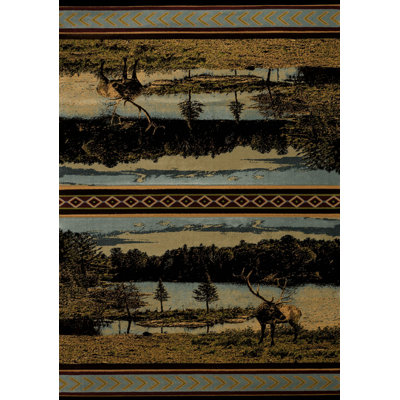 Tapis brun Yukon