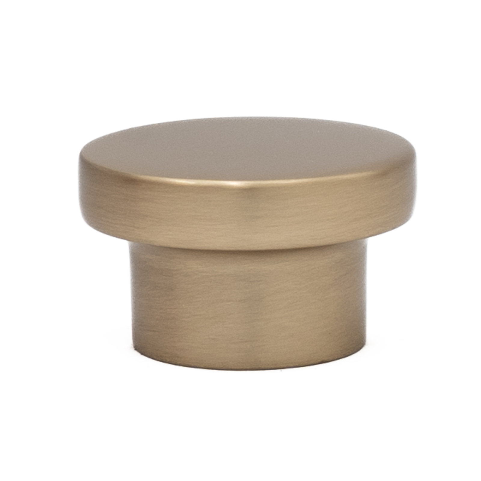 Ethan Round Cabinet Knob, 1 1/4", Champagne Bronze