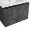 Meuble-lavabo mural flottant Chris de 24 po