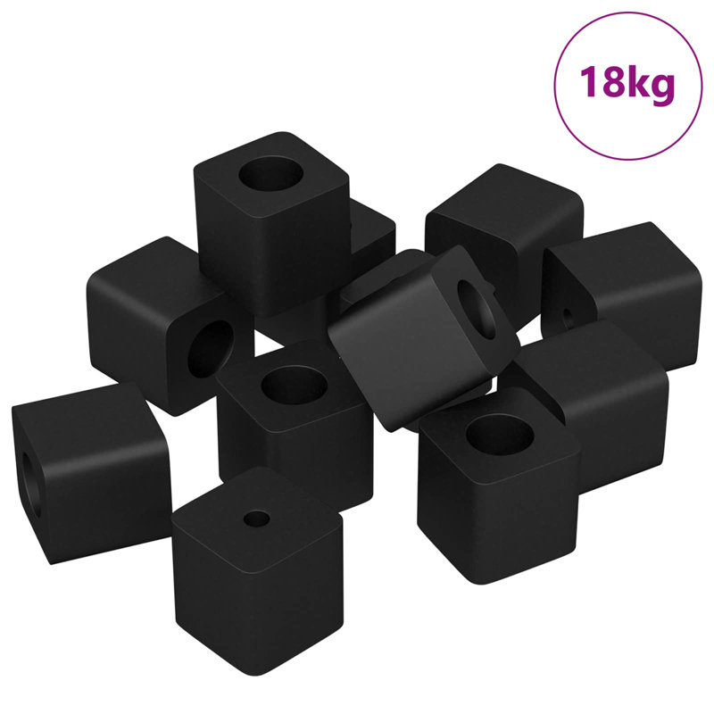 Vidaxl Drawer Holder Black PP Copolymer Furniture Accessory Storage Organizer