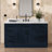 Tidworth Solid Wood Single Bathroom Vanity with 1.5'' White Quartz Top-150749579-159445744