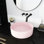 Lavabo vasque de salle de bain en céramique rose - évier d'art, largeur 15,7 po x profondeur 4,7 po, céramique, lavabo facile à essuyer dans le bassin artistique, 15,7 po x 15,7 po x 4,7 po, garder propre et fonctionnant efficacement