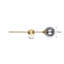 Ingles Chrome Armed Sconce