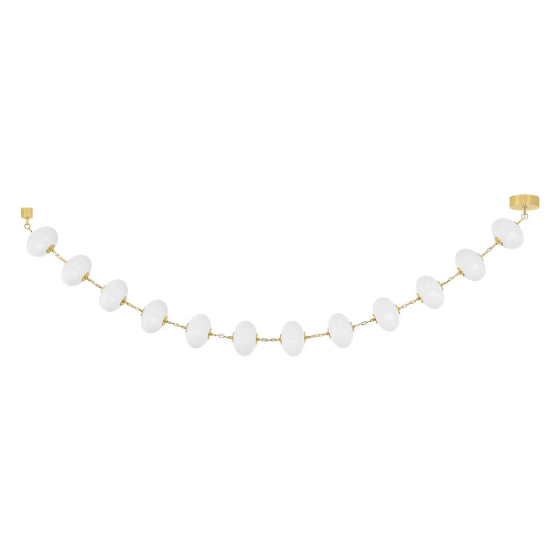 Nephele Chandelier, 59.50" H x 177.50" W x 10" D, 16