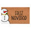 Paillasson bonhomme de neige Feliz Navidad 17 po x 29 po
