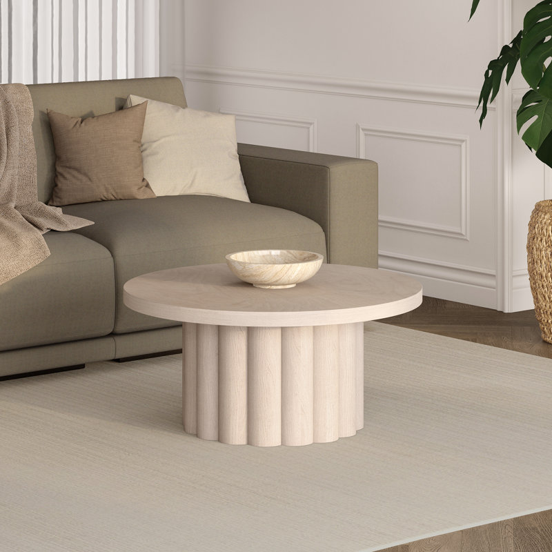 Table basse Olie, Crème