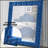 Dante Blue Velvet Floor Mirror