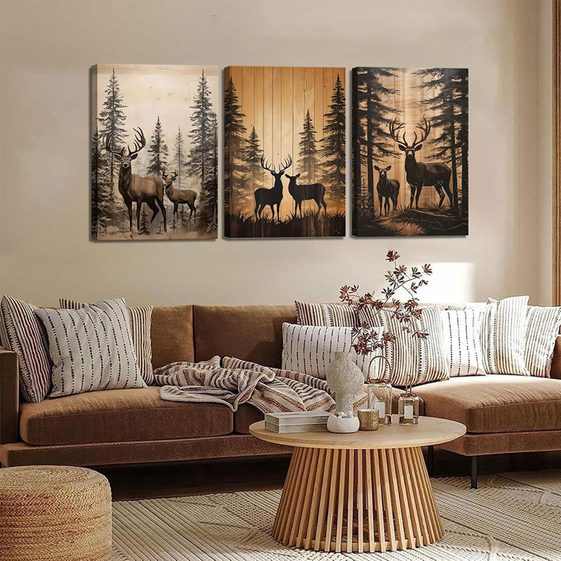 3 Piece Wrapped Canvas Print