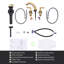 8 in. Widespread Deck Mounted Double Handle Bathroom Faucet-103448231