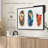 " Feather Patterns Splatter Canvas Print "-101459703