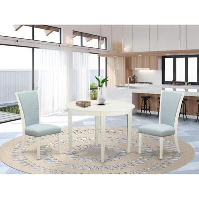 Hillhouse Rubberwood Solid Wood Dining Set