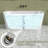 59" X 30" Freestanding Corner Soaking Acrylic Bathtub