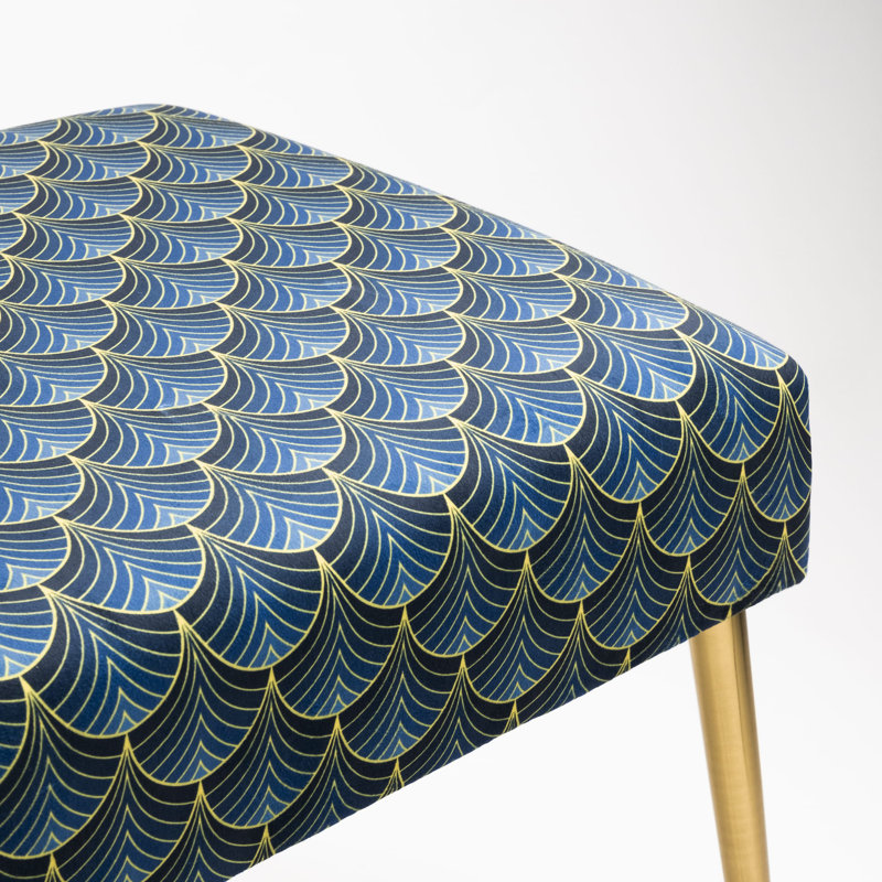 Kasson Velvet Upholstered Bench, H40 x W130 x D30cm