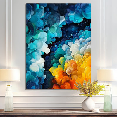 «Okajima Colorful Lyrical Abstraction Dream Fragments I», reproduction sur toile