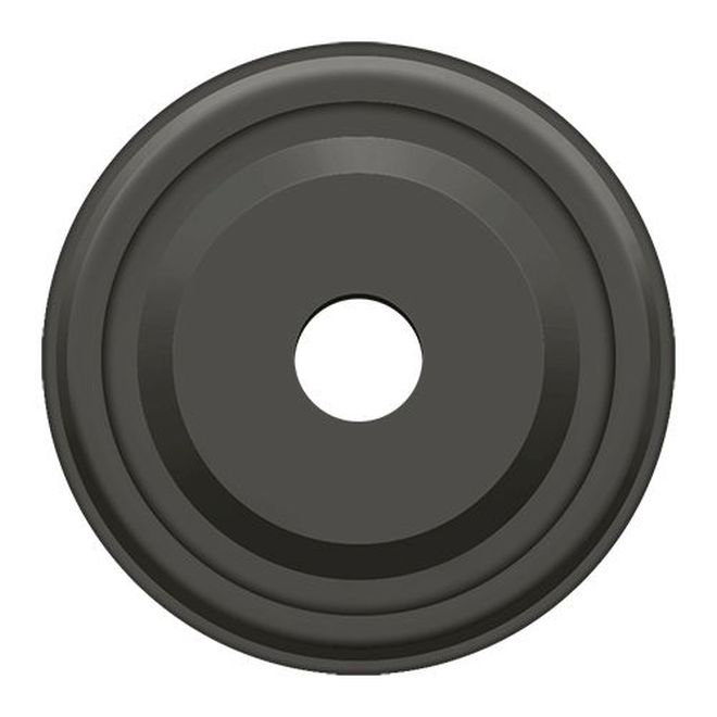 Metal Knob Backplate, Oil-Rubber Bronze